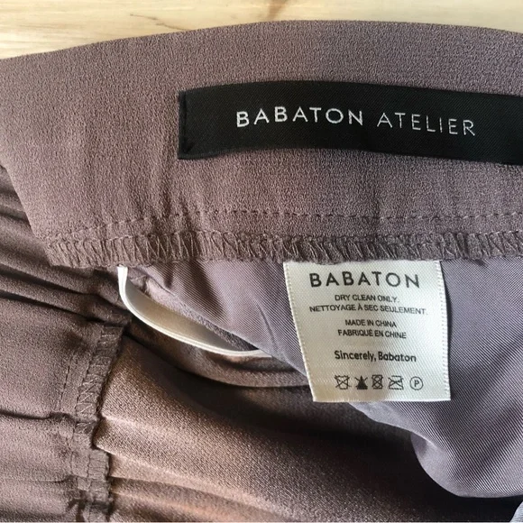 Babaton The Conan Pants Cropped Mauve - Picture 7 of 9